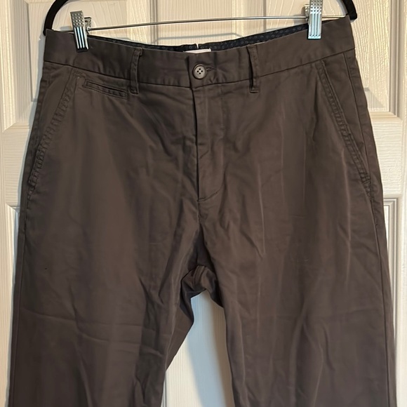 Perk 2.0 Chino men’s dark gray slim stretch chino pants size 34 - Picture 1 of 9